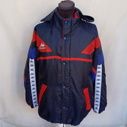 Vintage 90s Barcelona Kappa Bench Coat Boys L Fits Mens S