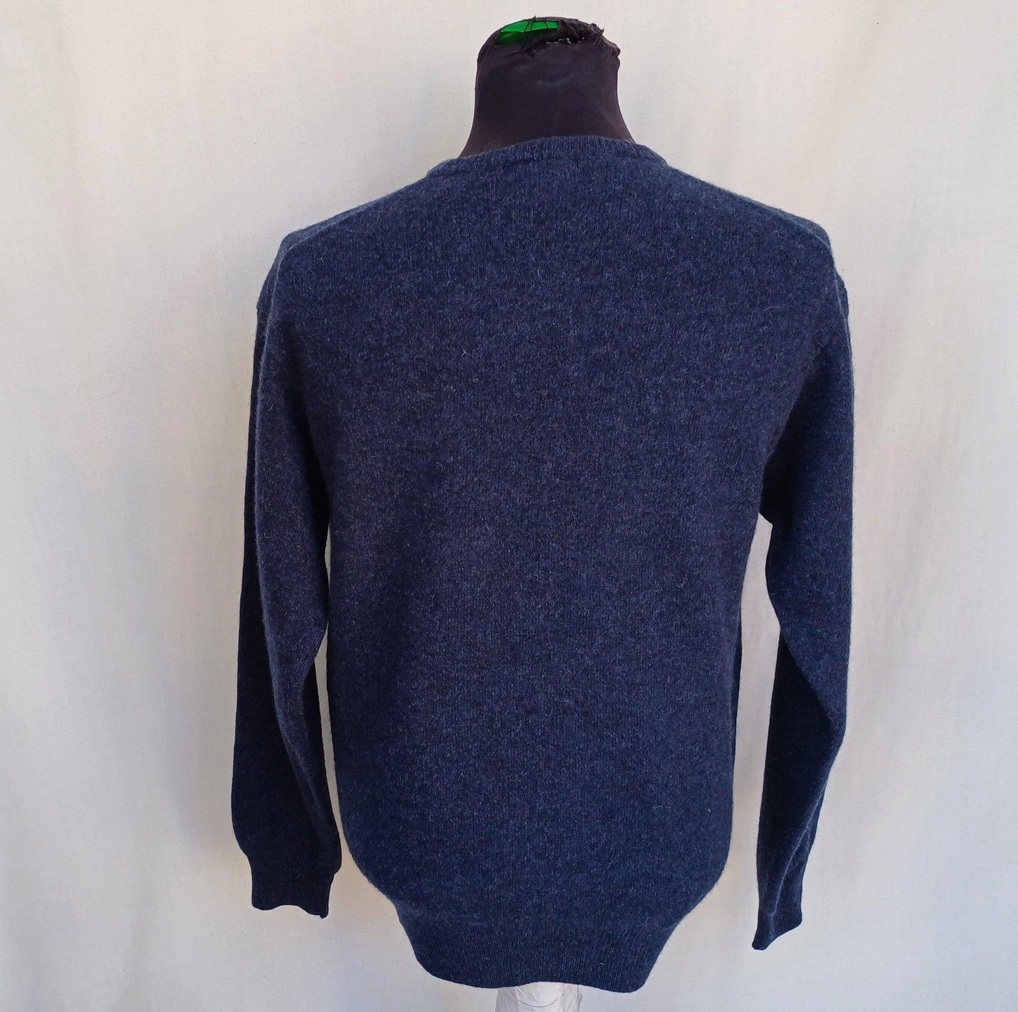 Gant 100% Lambswool V-Neck Pullover Sweater Mens M