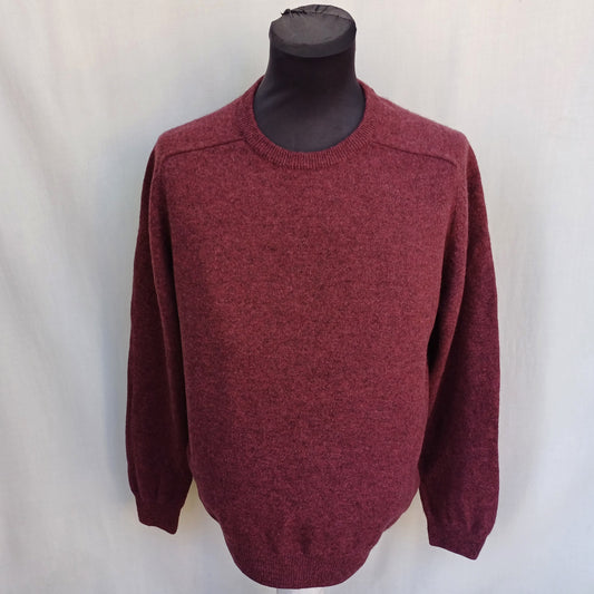 M&S Extra Fine Lambswool Pullover Sweater Mens L