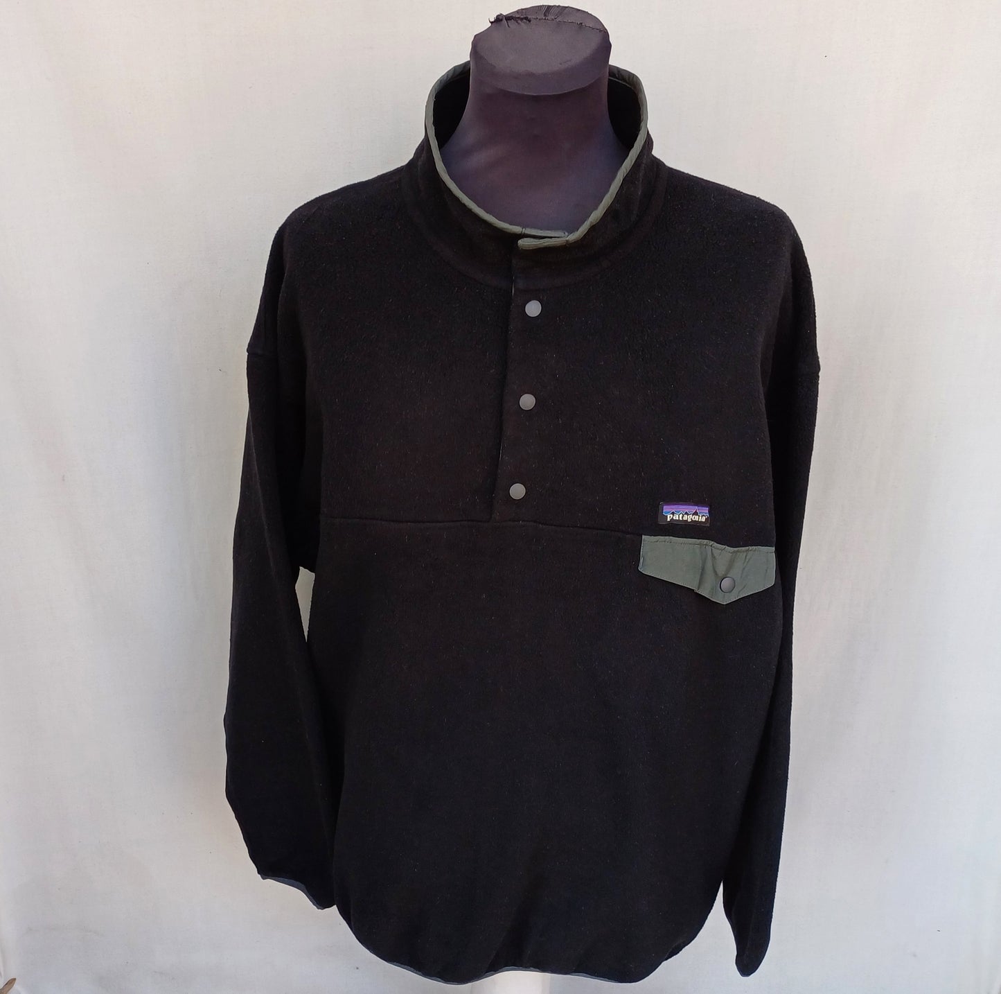Vintage Patagonia Synchilla Snap-T Fleece Jacket Mens XL