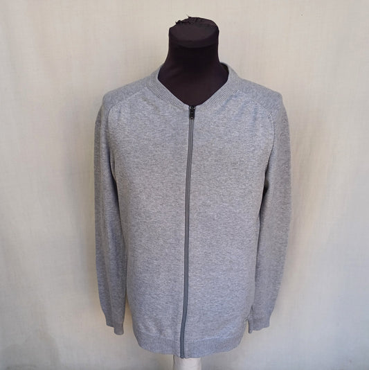 Jack&Jones Core Full Zip Cotton Cardigan Sweater Mens S