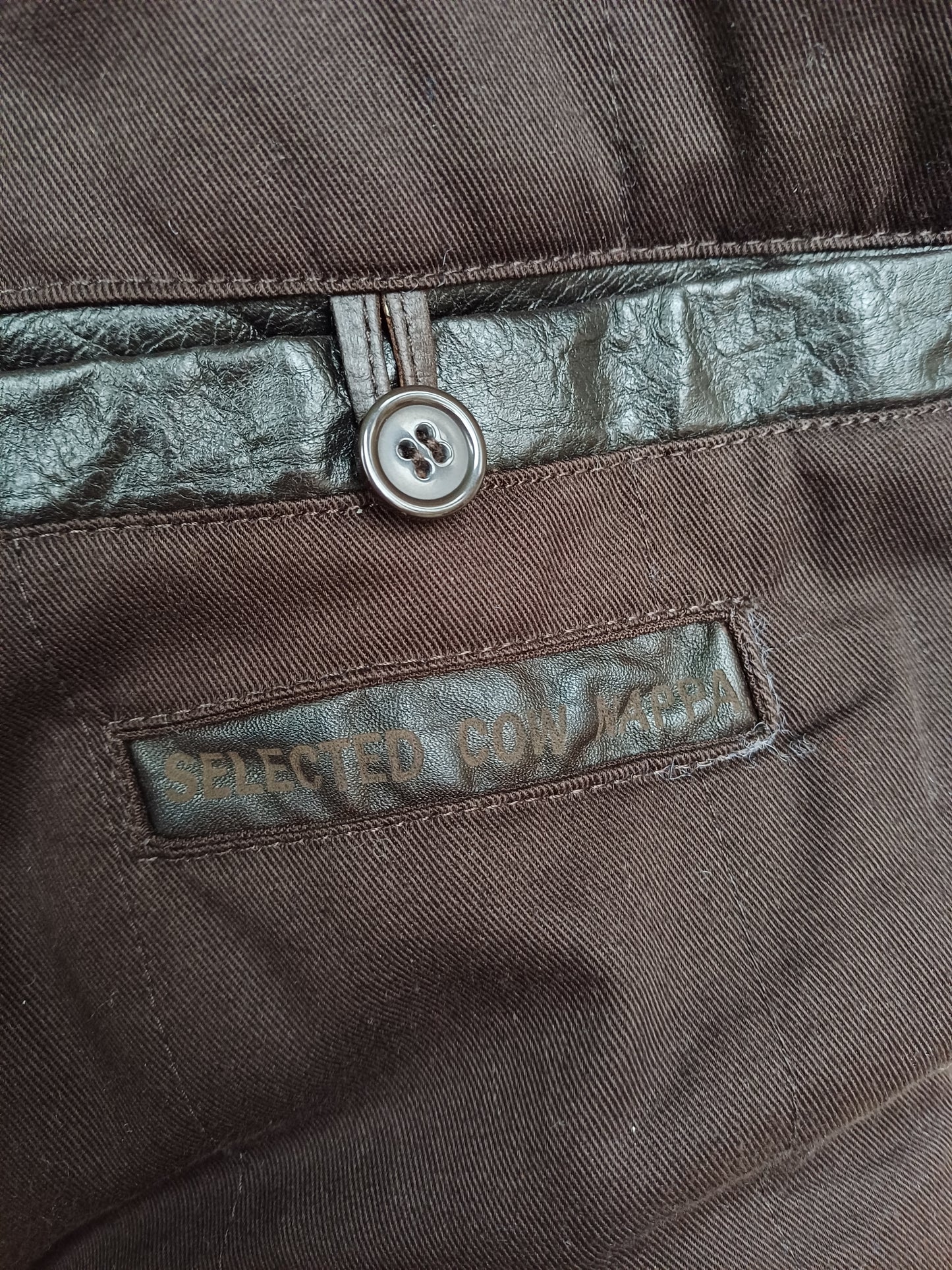 Trapper Real Nappa Cow Leather Jacket Mens 60/3XL