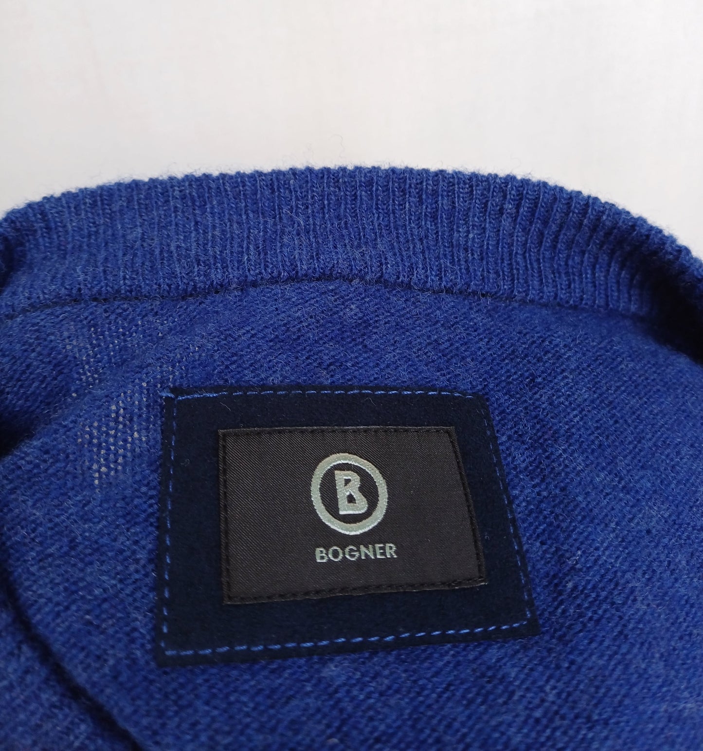 Bogner 100% Wool Crew Neck Pullover Sweater Size 54/Mens XL
