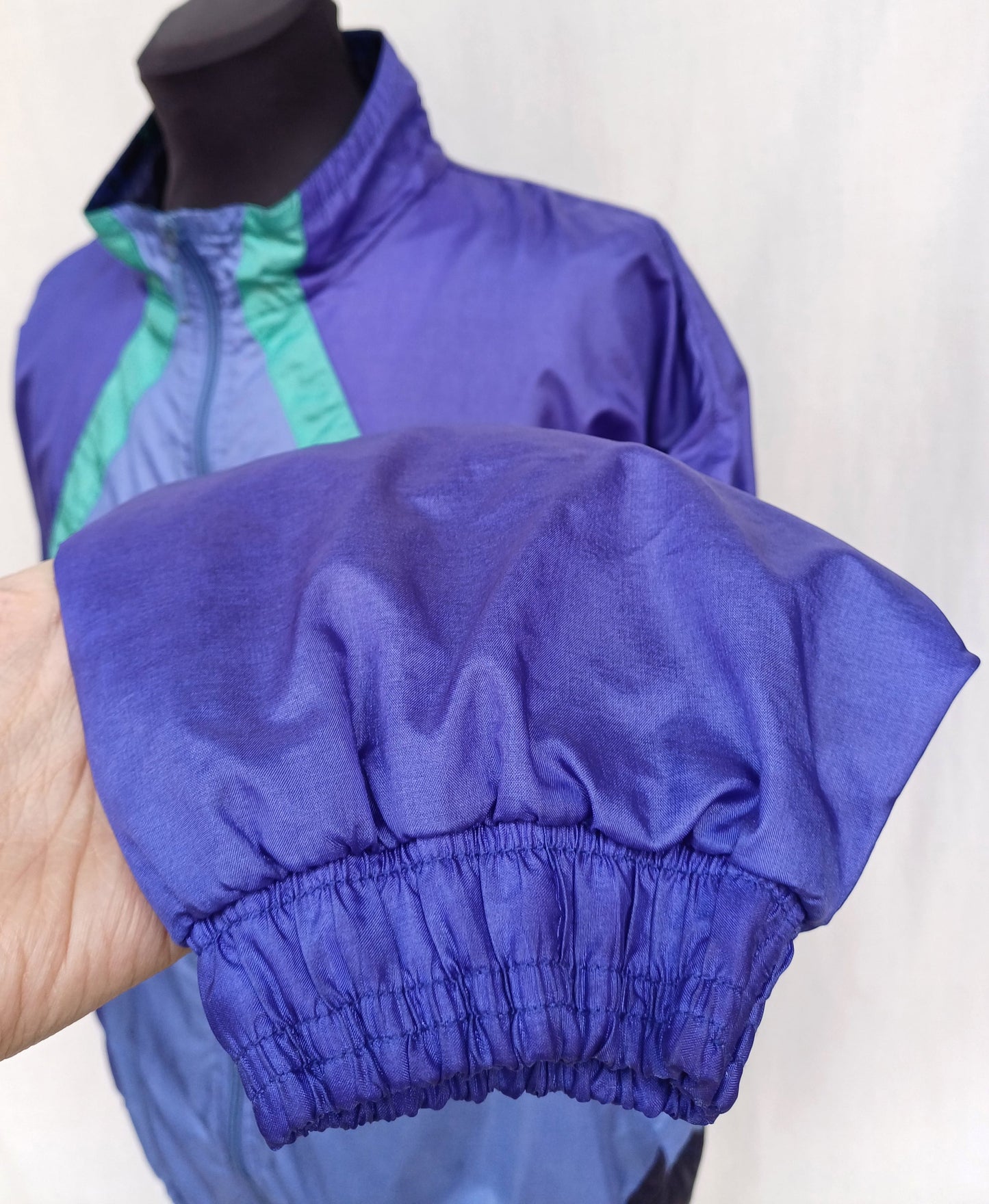 Vintage Nike Just Do It Big Logo Windbreaker Track Top Jacket Mens L