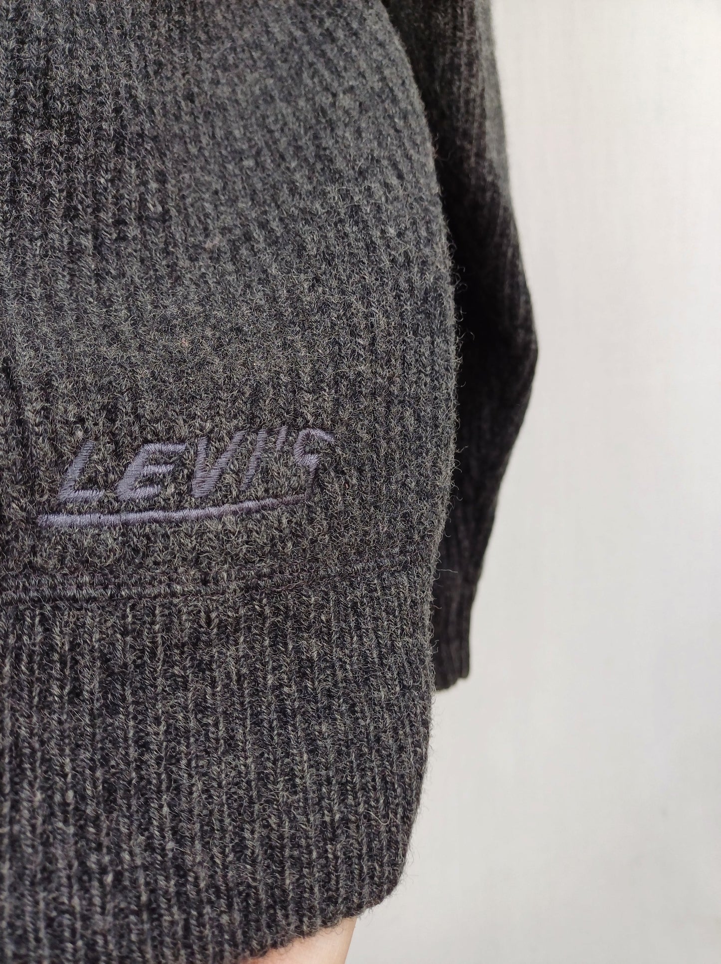Vintage Levi's Strauss Lambswool Pullover Knit Sweater Mens M
