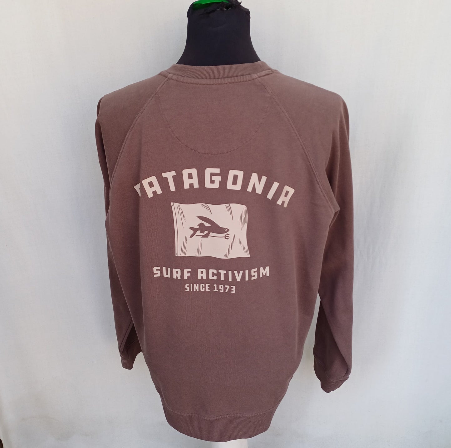 Patagonia Uprisal Surf Activism Crew Neck Cotton Pullover Sweatshirt Mens S