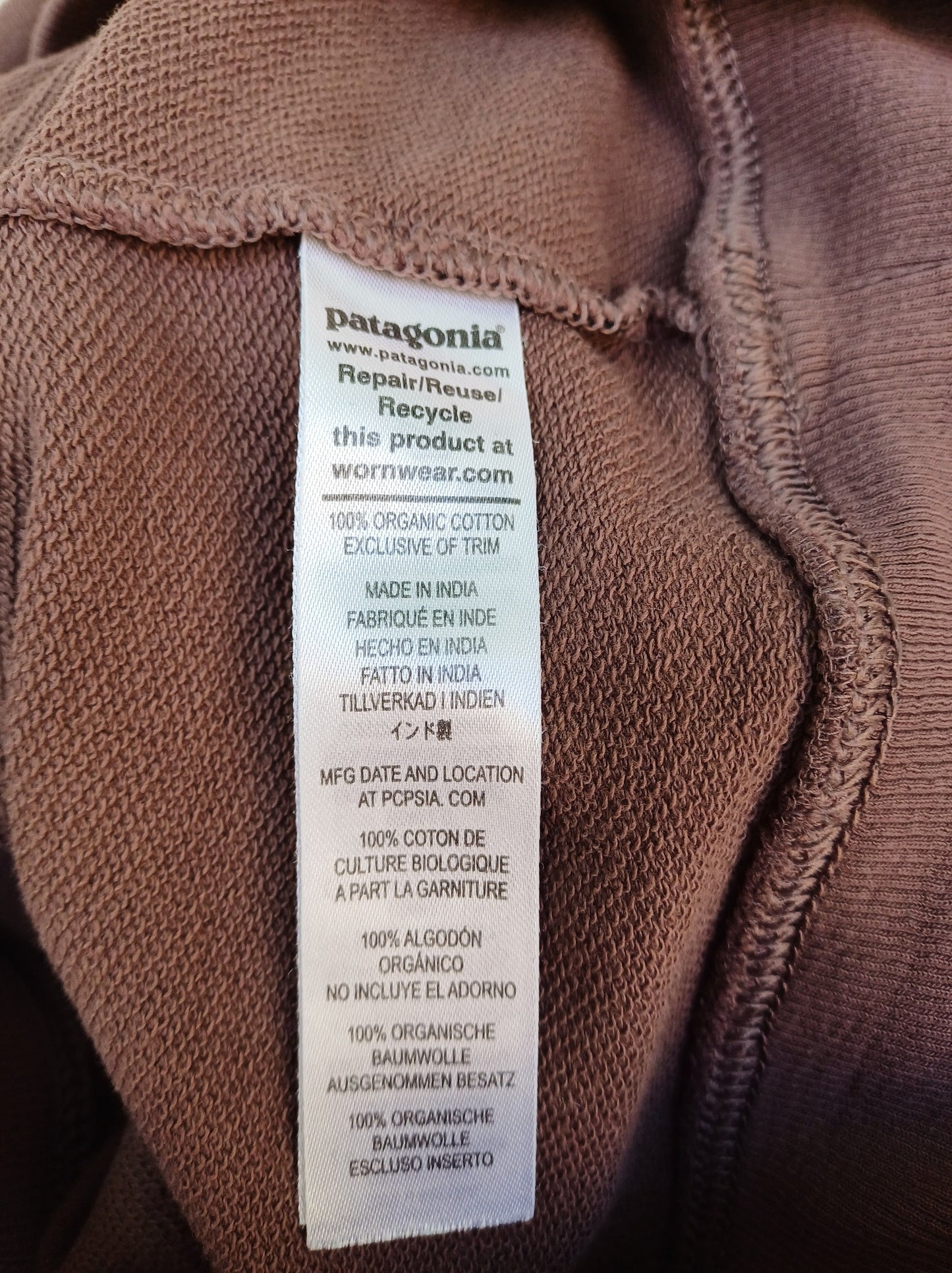 Patagonia Uprisal Surf Activism Crew Neck Cotton Pullover Sweatshirt Mens S