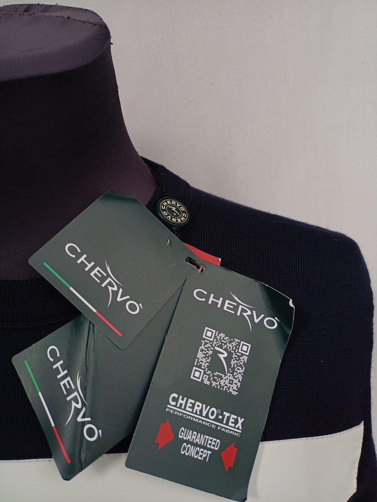 New With Defect Chervo Merino Wool Pullover Sweater Mens S RRP 189€
