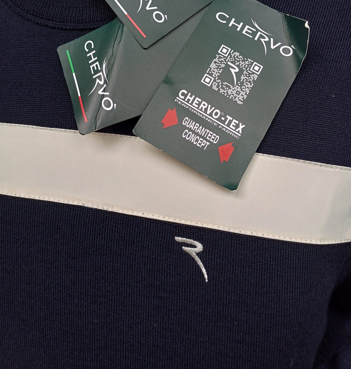 New With Defect Chervo Merino Wool Pullover Sweater Mens S RRP 189€