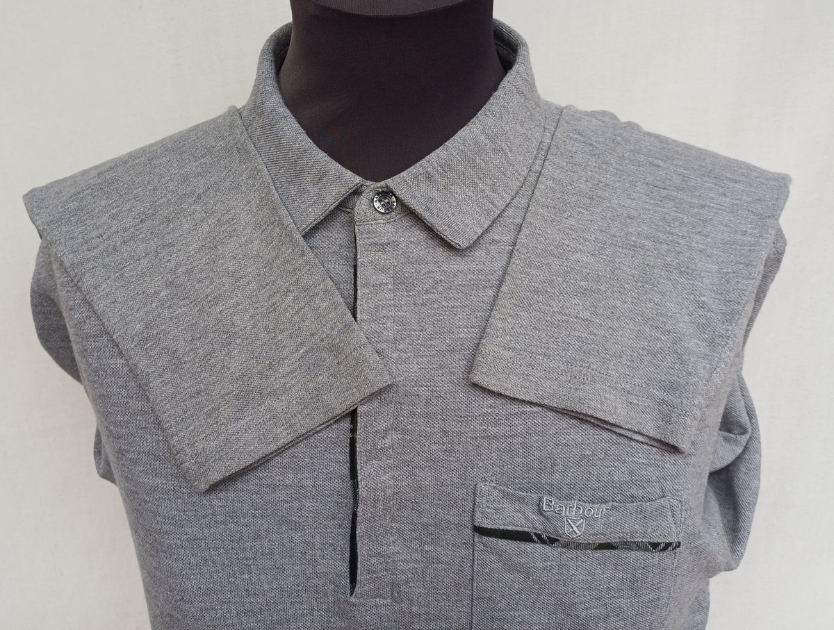 Barbour Polo Button Shirt Mens L