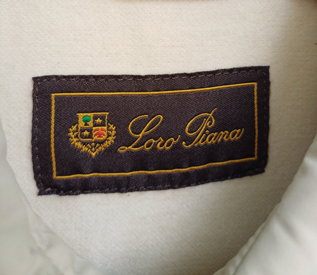 Loro Piana Cashmere Quilted Womens Down Vest Size 42/Large