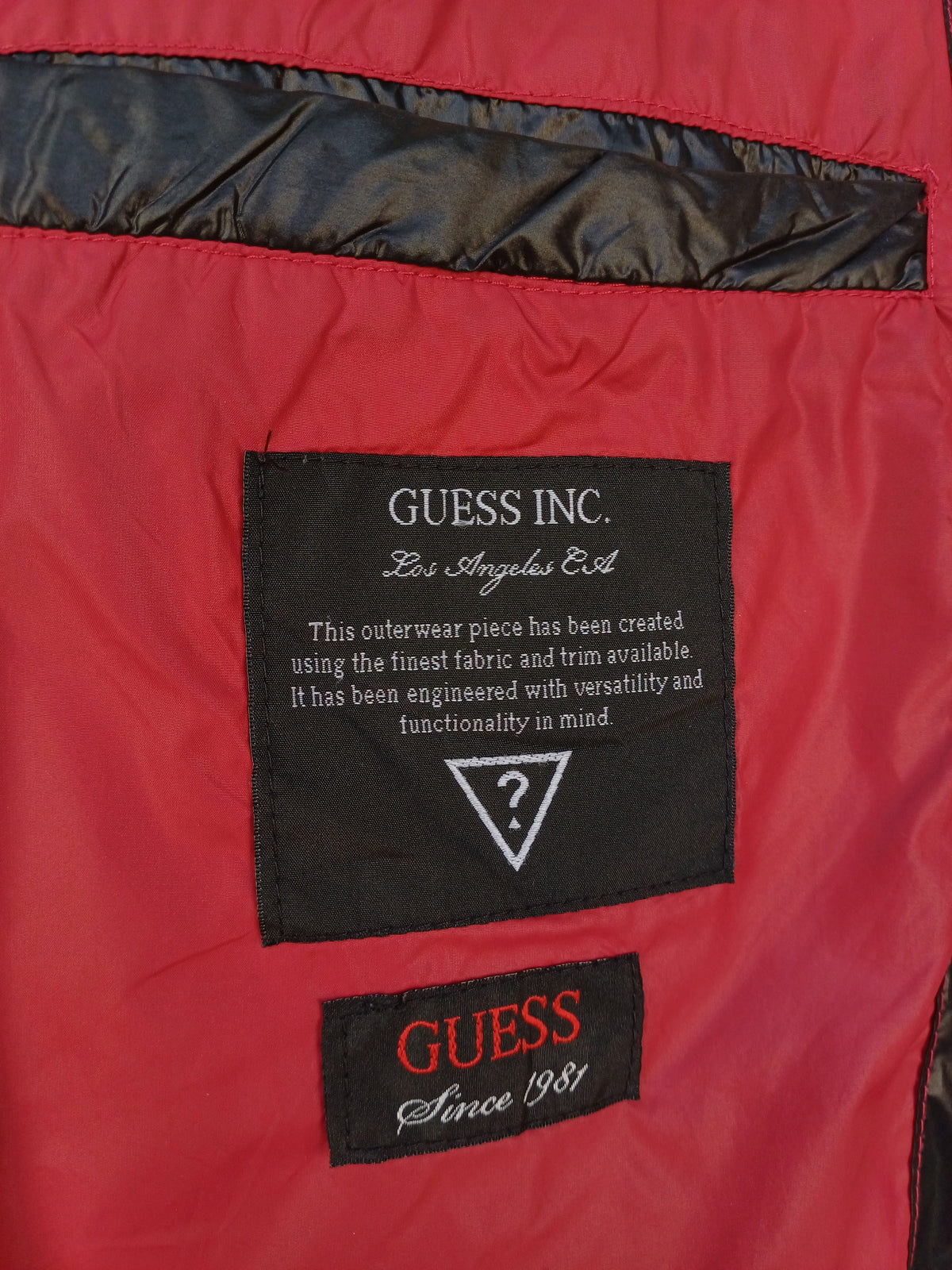 Guess Mens Quilted Puffer Down Jacket Size M