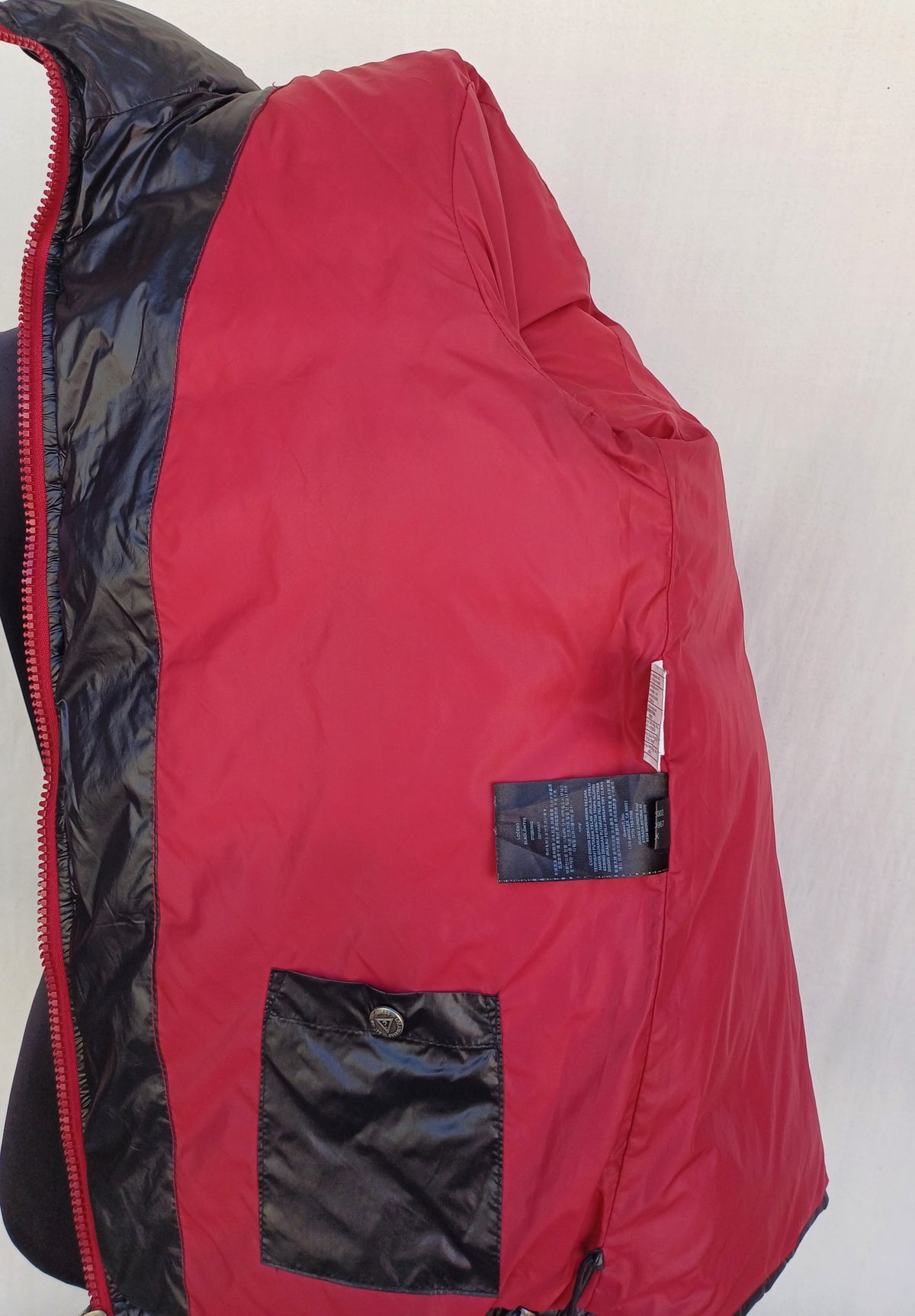 Guess Mens Quilted Puffer Down Jacket Size M