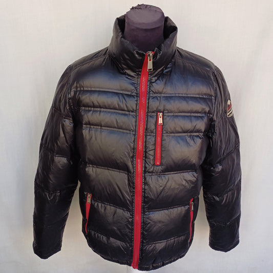 Guess Mens Quilted Puffer Down Jacket Size M
