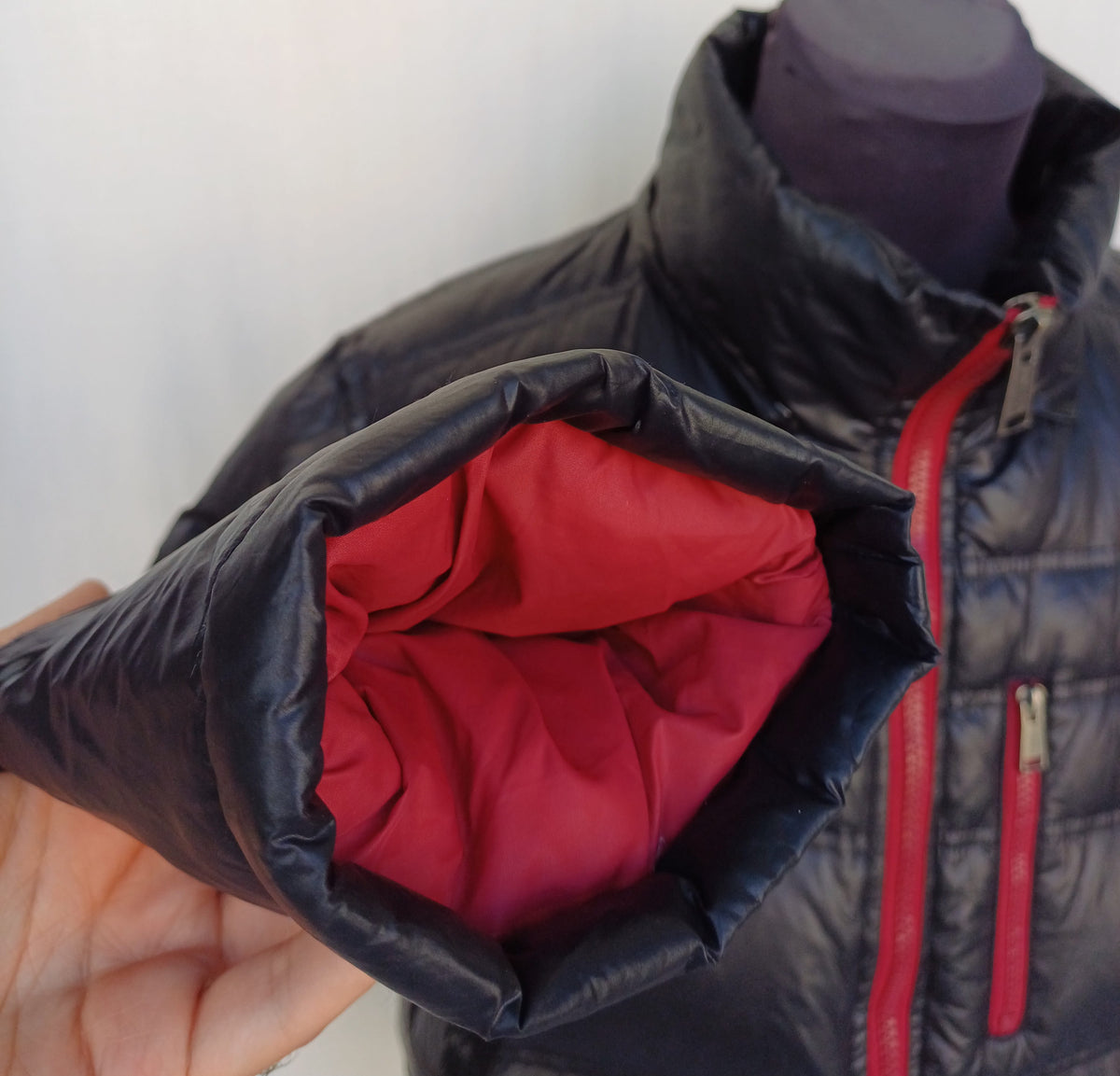 Guess Mens Quilted Puffer Down Jacket Size M