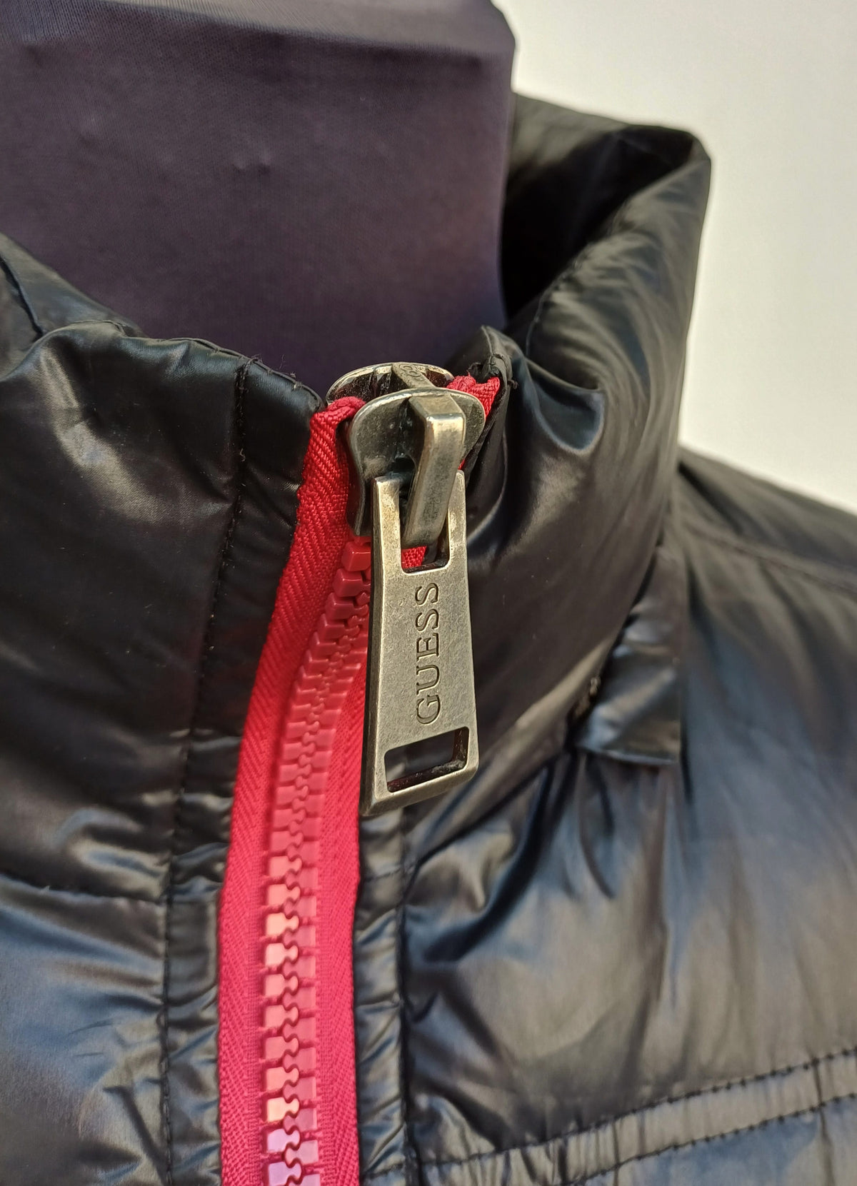 Guess Mens Quilted Puffer Down Jacket Size M