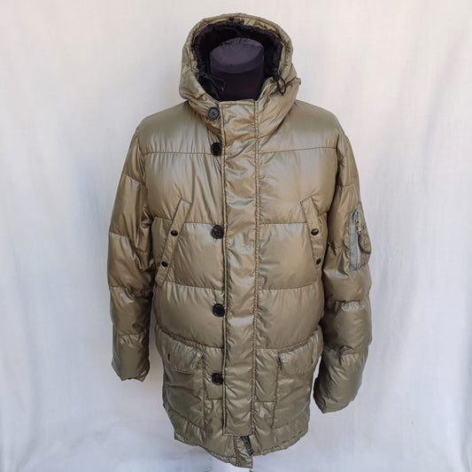 Duvetica Quilted Hooded Down Puffer Jacket Size 52/Mens L