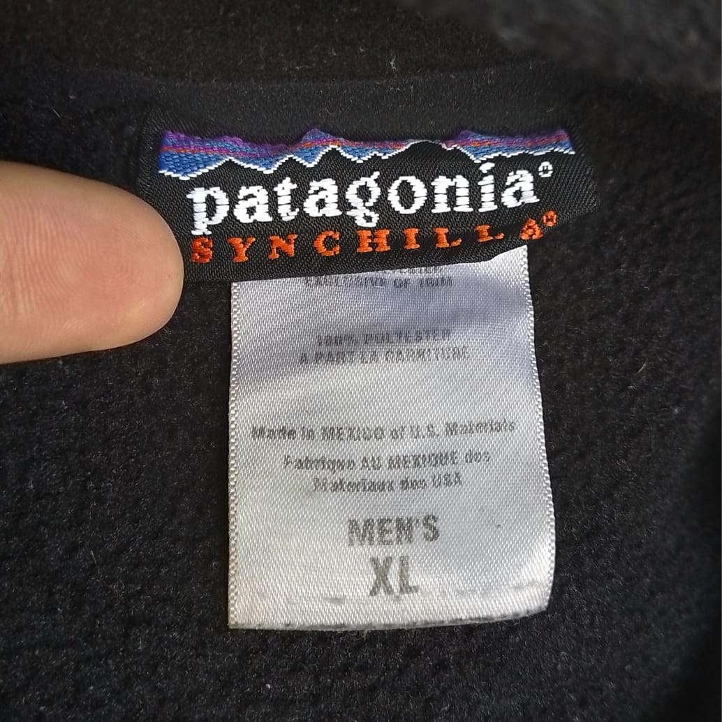 Vintage Patagonia Synchilla Fleece Vest Gilet Mens XL