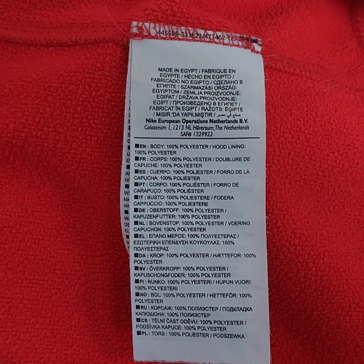 Nike Therma-Fit Spell Out Pullover Hoodie Mens M