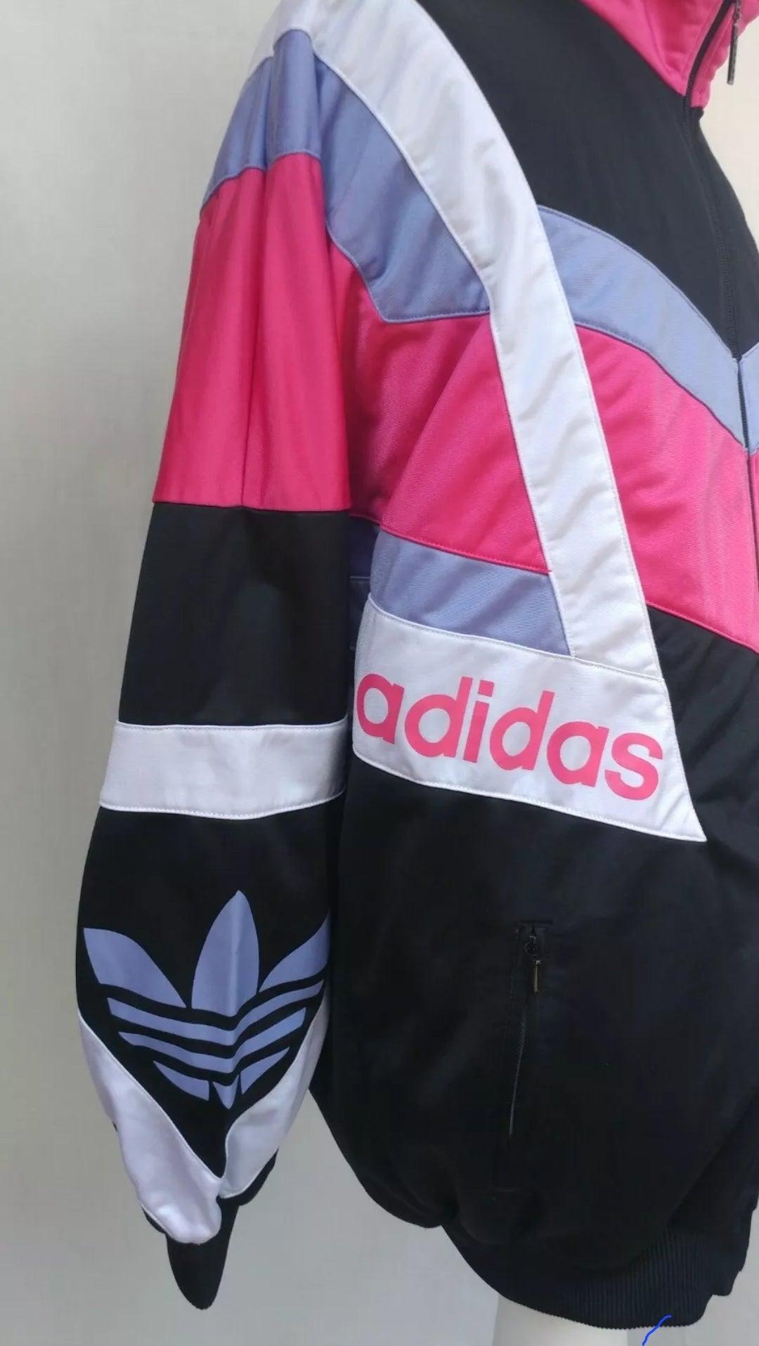 Vintage 90s Adidas Trefoil Logo Track Top Jacket Mens M