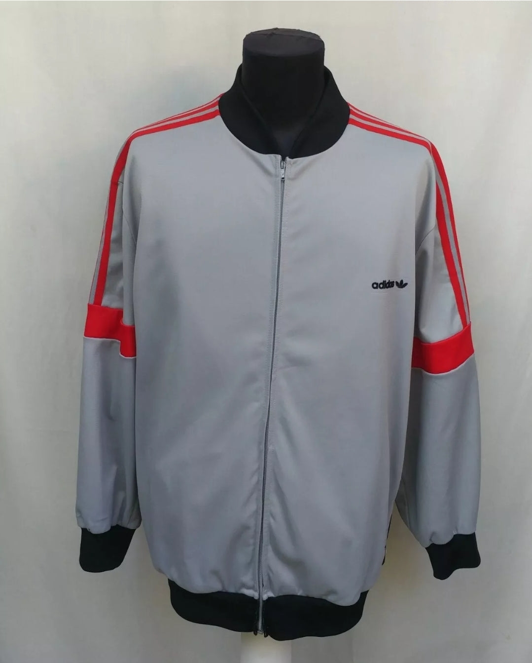 Vintage 80s Adidas Ventex Track Top Jacket Mens XL