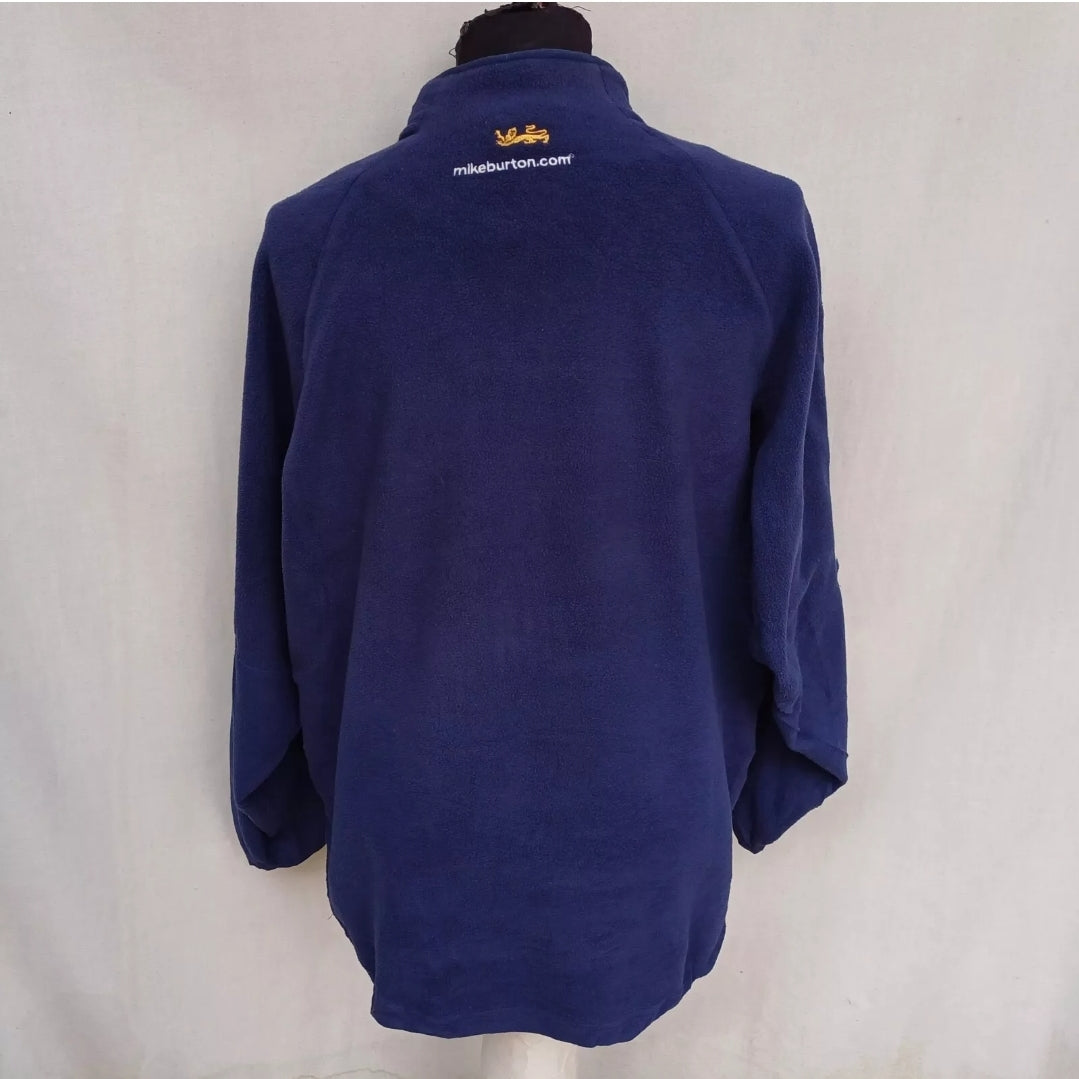 British & Irish Lions 2005 Adidas Training Zip Fleece Pullover Sweatshirt Mens S