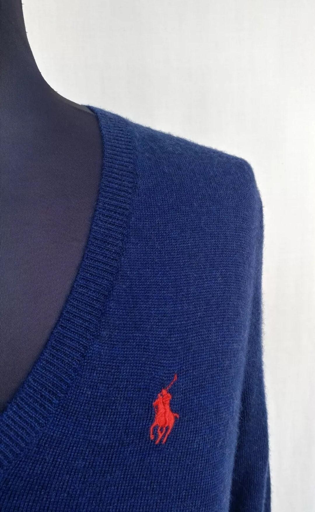 Polo Golf Ralph Lauren Merino Wool Pullover Sweater Womens M