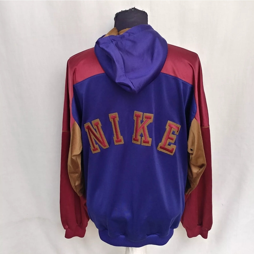 Vintage 90s Nike Hoodie Jacket Mens M