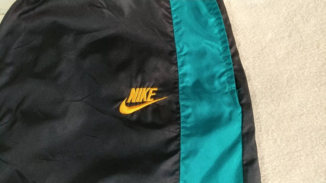 Vintage 80s Nike Nylon Track Pants Mens L