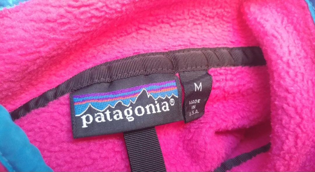 Vintage Patagonia Snap-T Pullover Fleece Jacket Size M