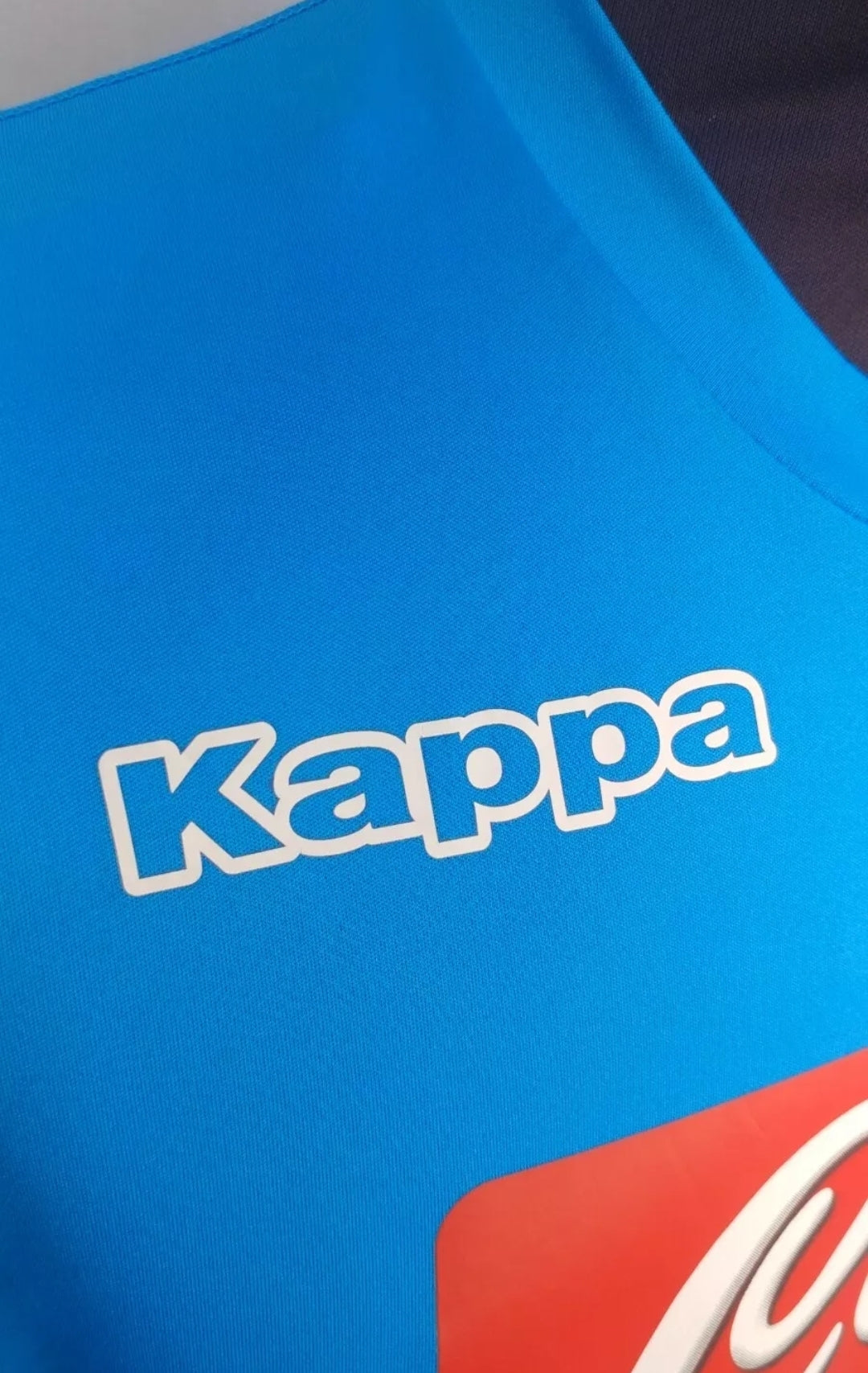 Napoli Italy 2016/2017 Kappa Home Football Shirt Mens M