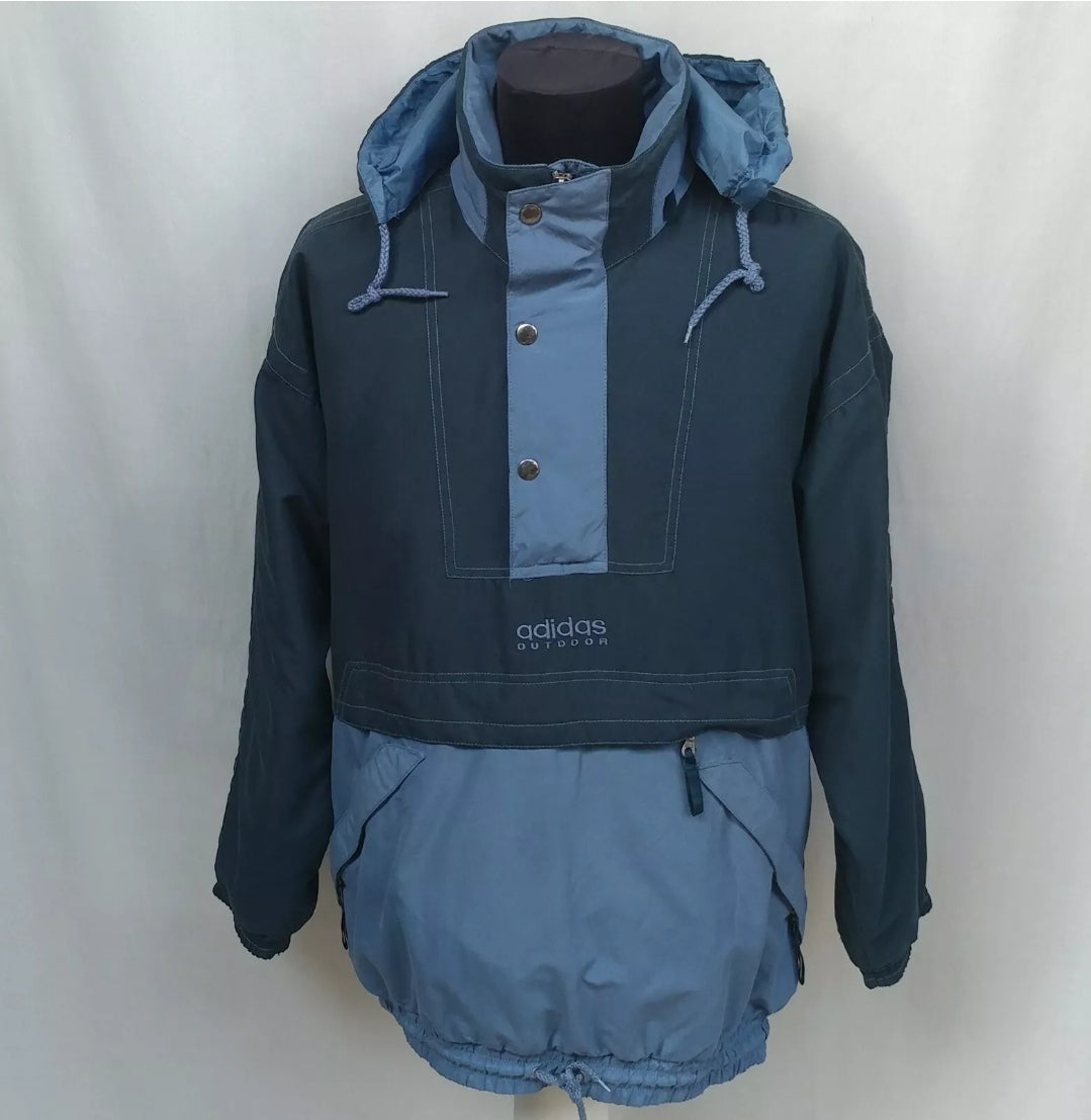 Vintage 90s Adidas Pullover Jacket Mens S