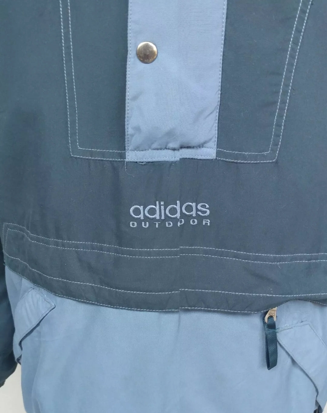 Vintage 90s Adidas Pullover Jacket Mens S