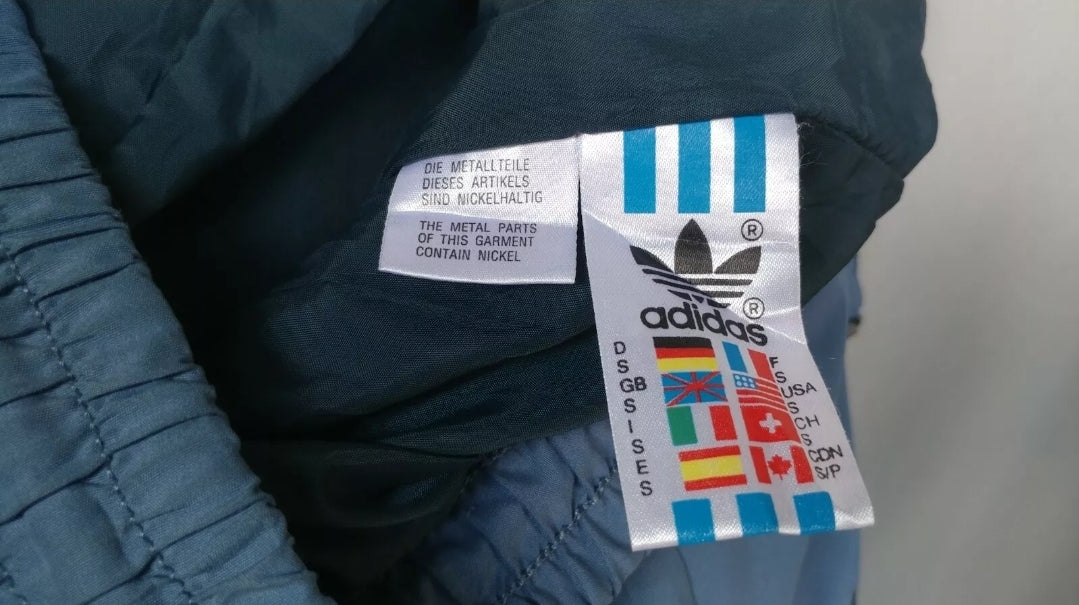 Vintage 90s Adidas Pullover Jacket Mens S