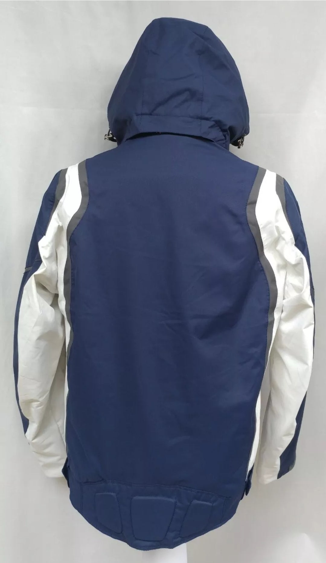 Goldwin Snowboarding Ski Jacket Blue W/Removable Hood Mens S