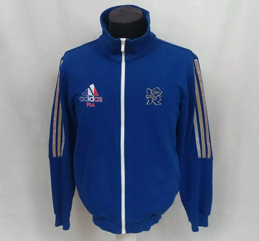 Adidas France Team Olympic Games 2012 London Track Top Jacket Mens S