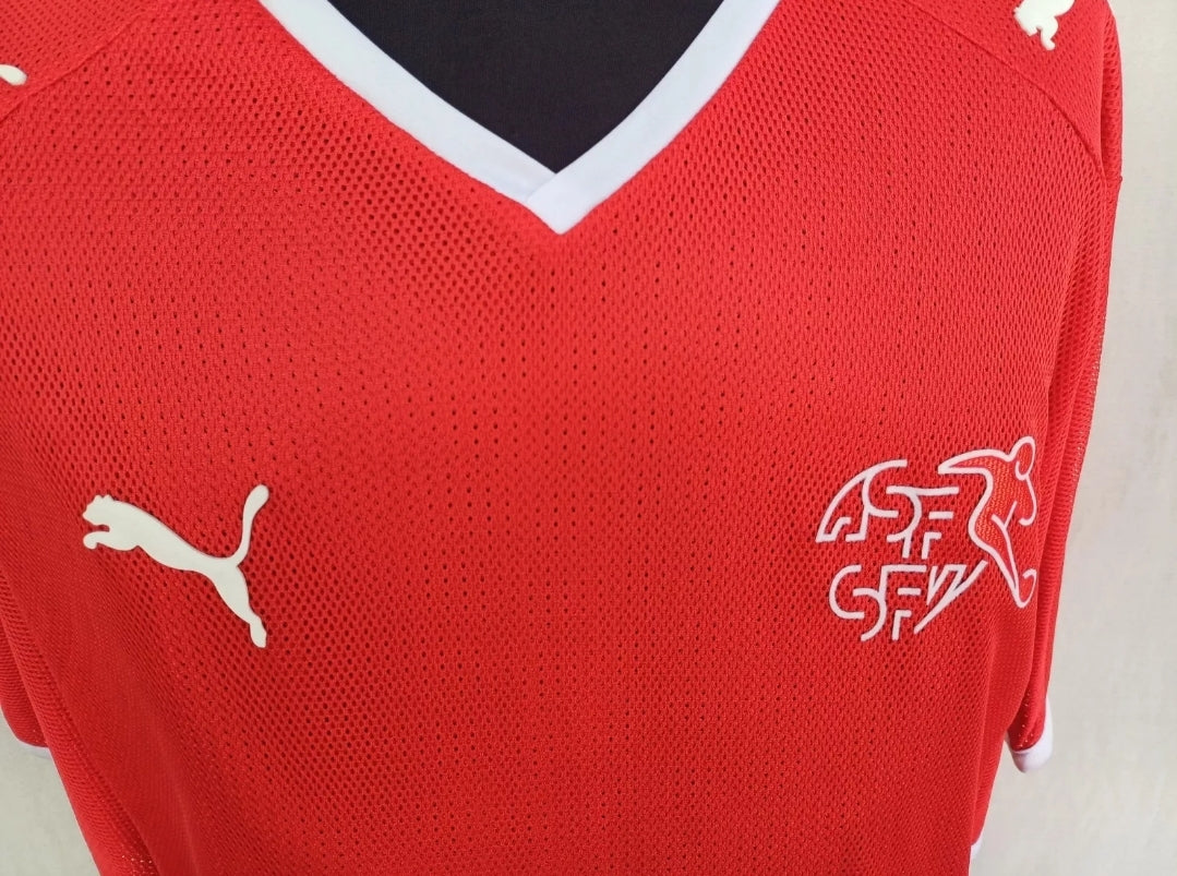 Switzerland Euro 2008/09/10 Puma Home Football Shirt Mens 2XL