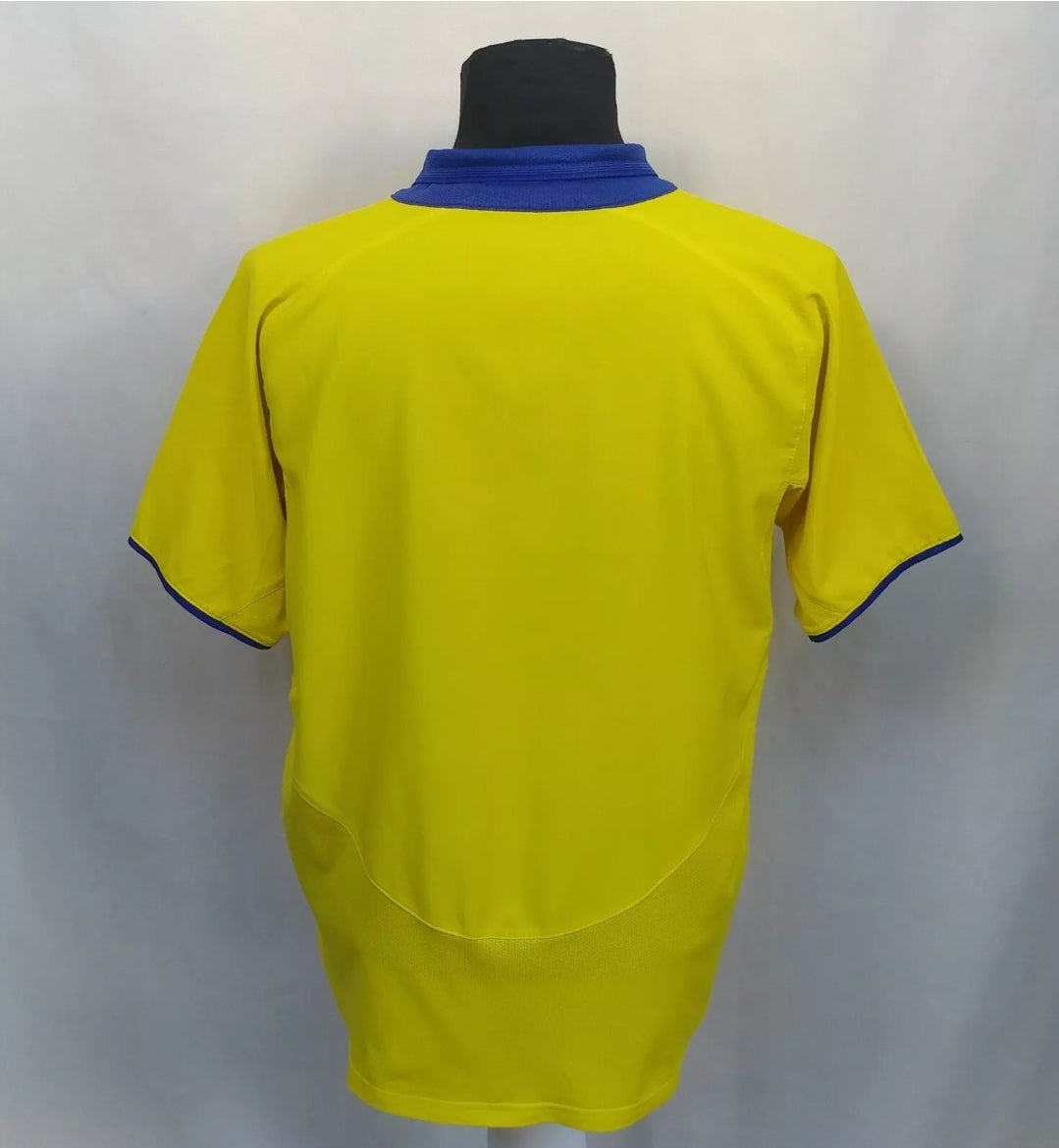 Arsenal 2003/2004 Away Football Nike Shirt Mens S
