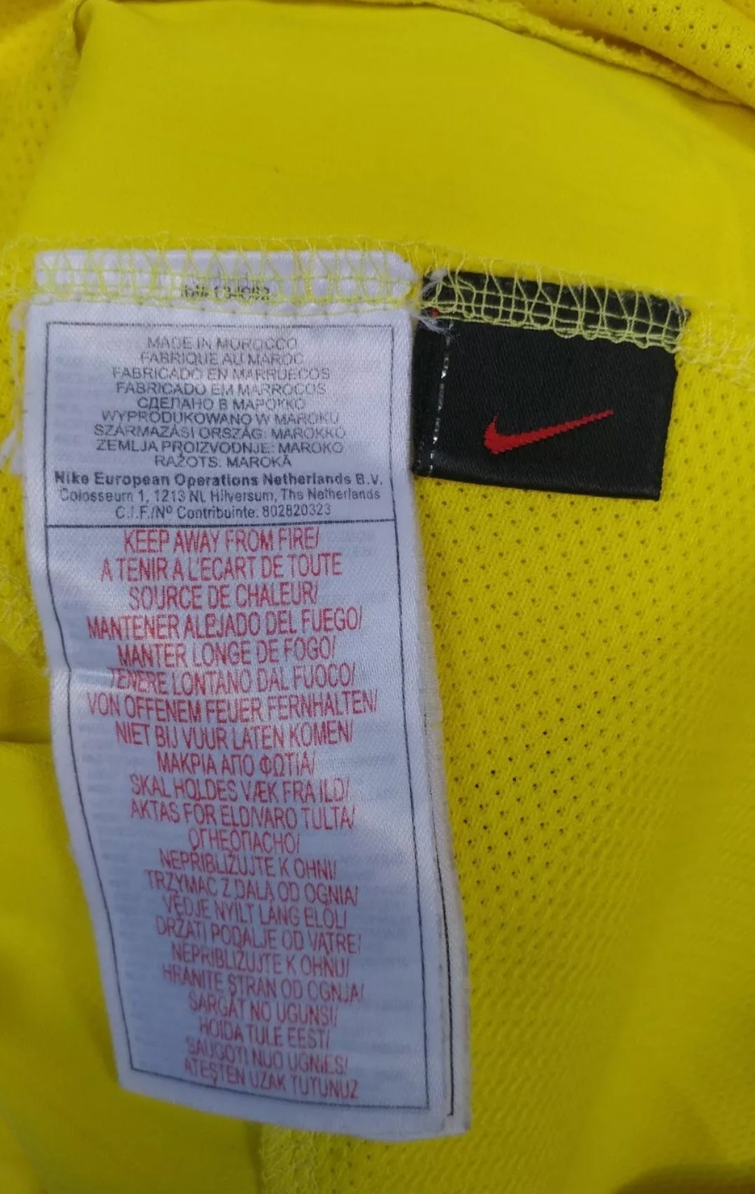 Arsenal 2003/2004 Away Football Nike Shirt Mens S
