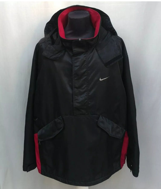 Vintage 90s Nike Zip Padded Pullover Jacket Mens XL