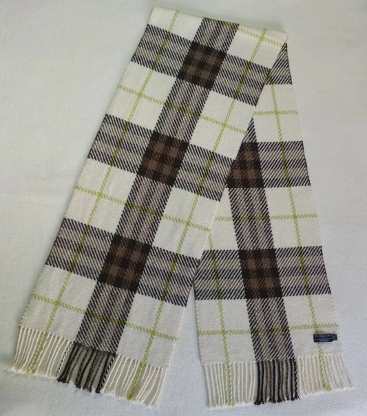 Burberry London 50% Cashmere/50% Wool Check Scarf