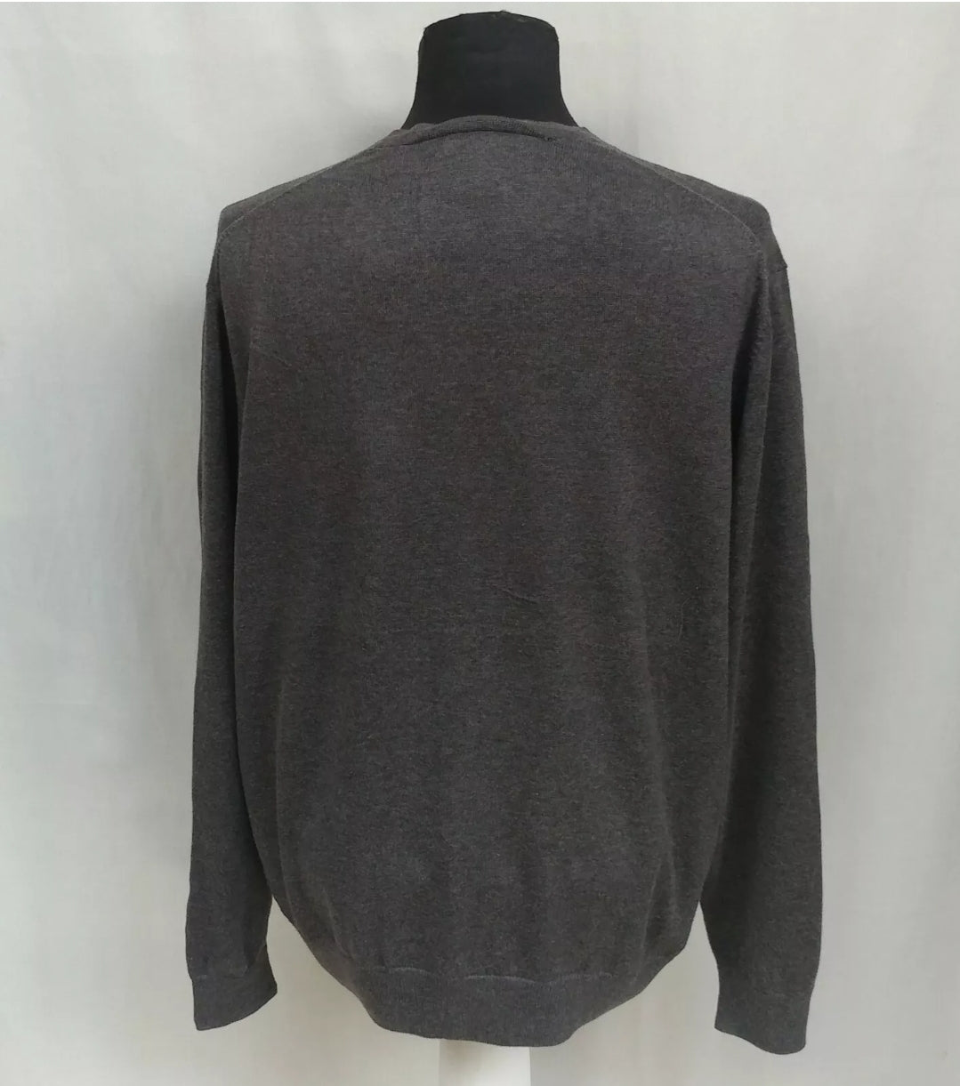 LaCoste 100% Cotton V-Neck Pullover Sweater 6/Mens XL