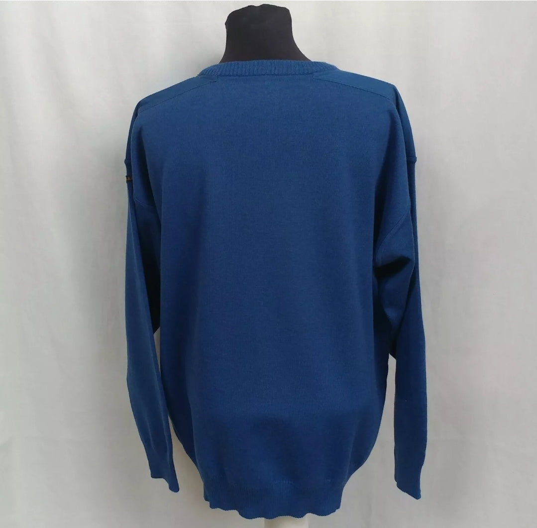 Paul & Shark Yachting Wool/Acrylic Pullover Sweater Mens 3XL