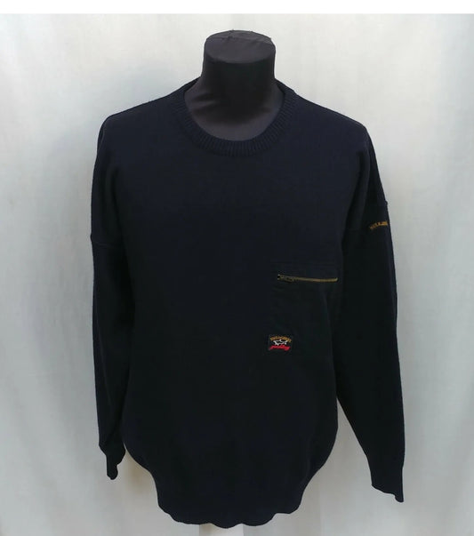 Paul & Shark Yachting Wool Pullover Sweater Mens XL