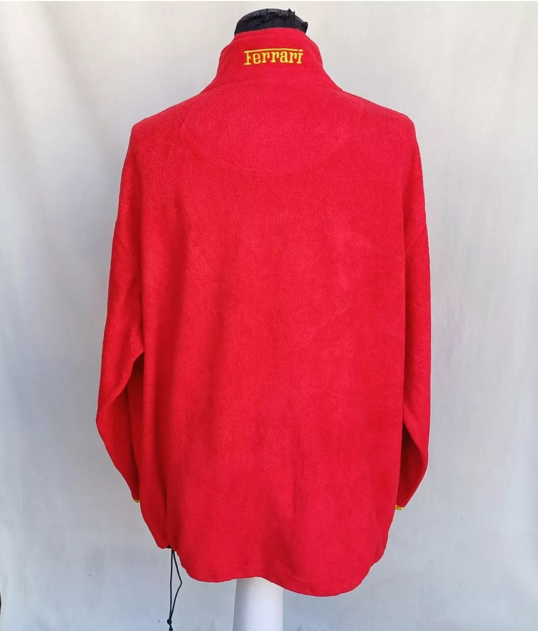 Vinatge 1999 Ferrari Racing Zip Fleece Jacket Mens XL