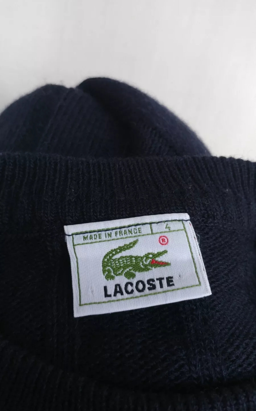 Vintage Lacoste Wool/Acrylic Pullover Sweater 4/Mens M