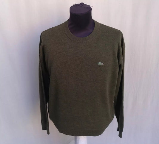 LaCoste Wool/Acrylic Pullover Sweater 4/Mens Medium