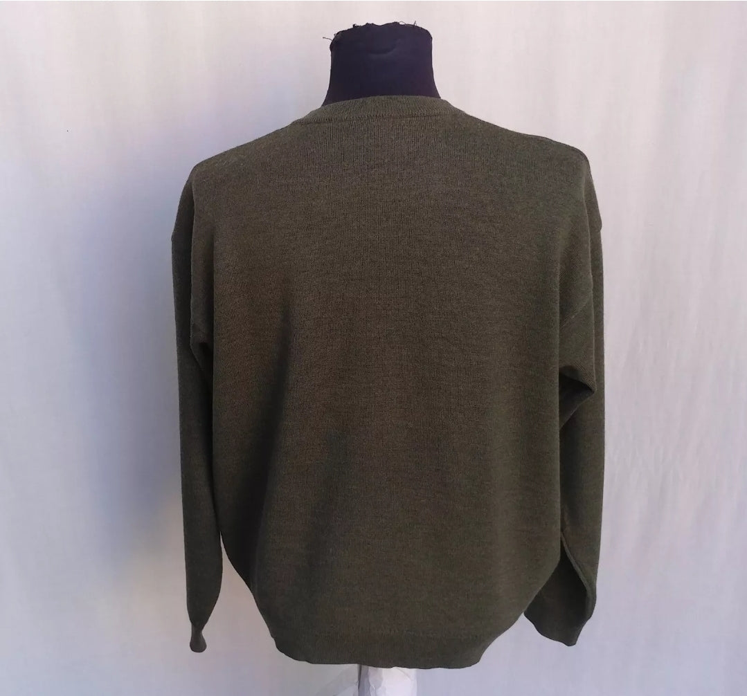 LaCoste Wool/Acrylic Pullover Sweater 4/Mens Medium