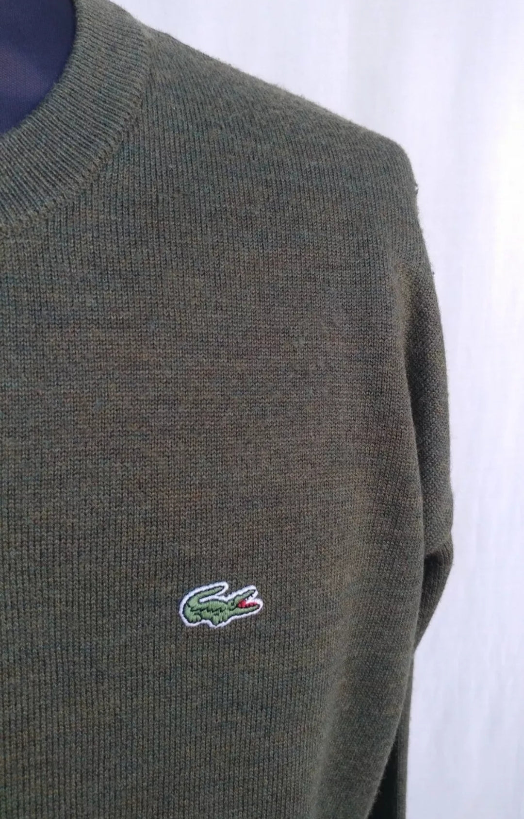 LaCoste Wool/Acrylic Pullover Sweater 4/Mens Medium