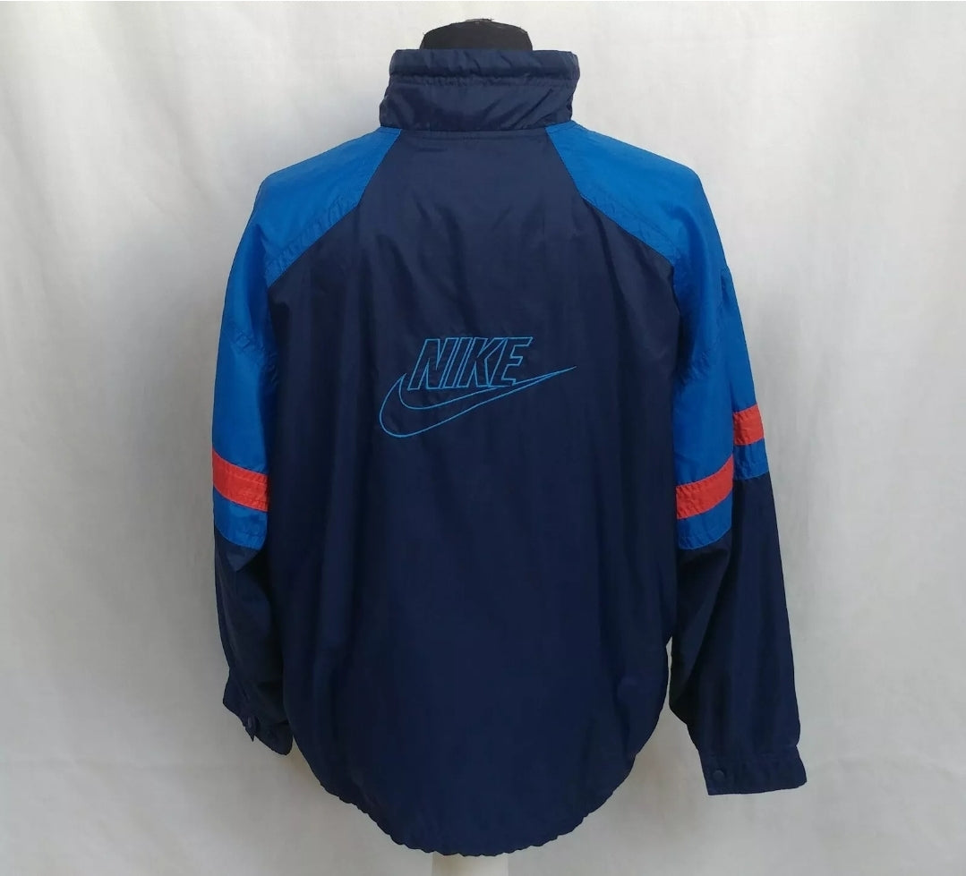 Vintage 90s Nike Nylon Track Top Jacket Mens M